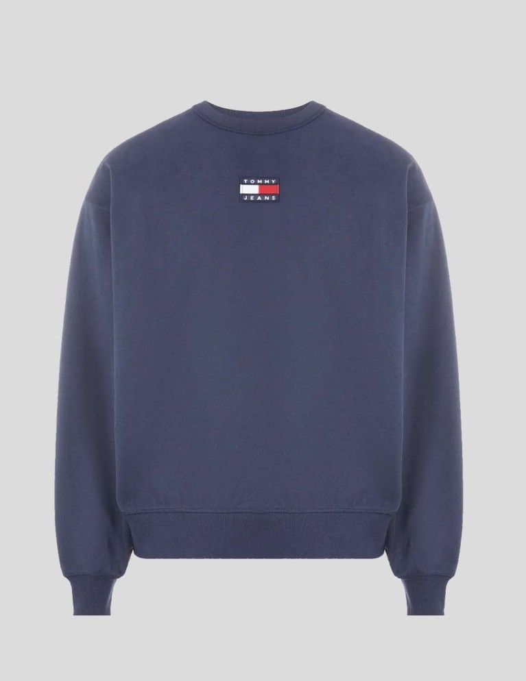 Felpa TOMMY JEANS confortevole archivio equipaggio nave